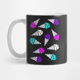 Colorful Ice Cream Pack and Pattern Mug